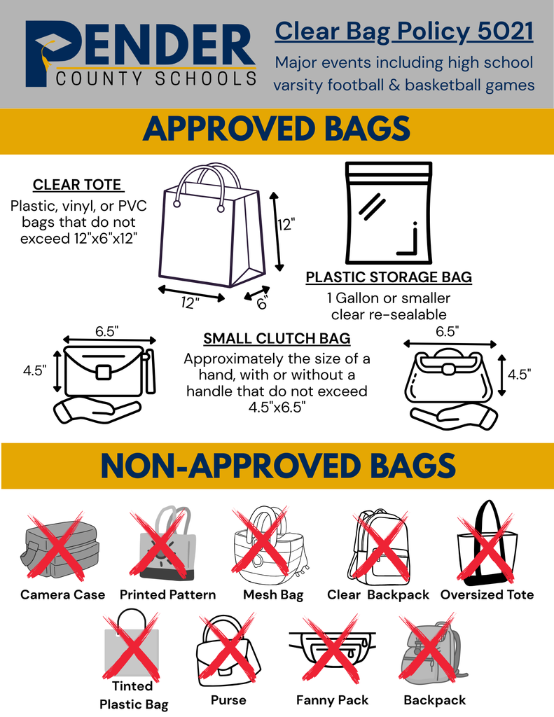 clear bag