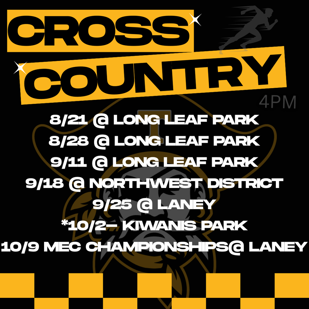 XC season schedule