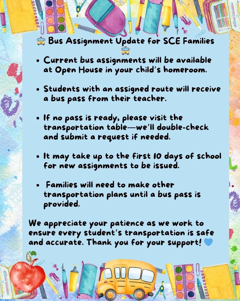 Bus update open house