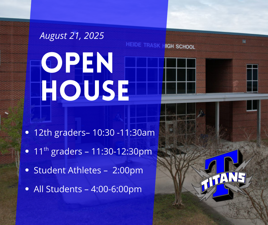 Open House Schedule