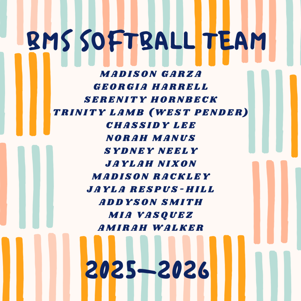 softball team roster