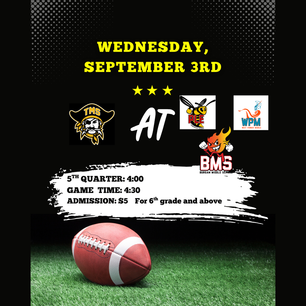 football game flyer