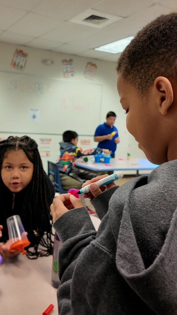 C.F. Pope Elementary STEM students