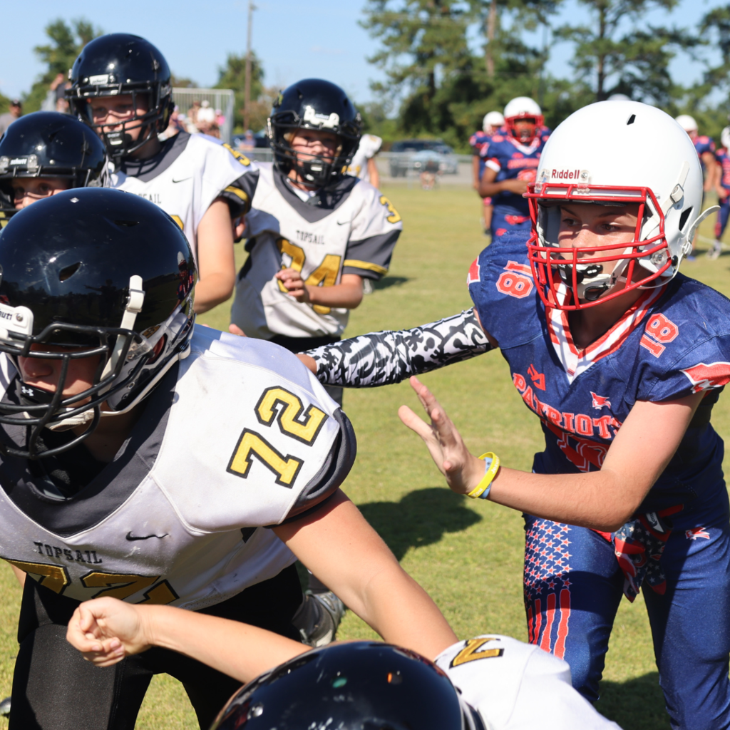 football teams playing