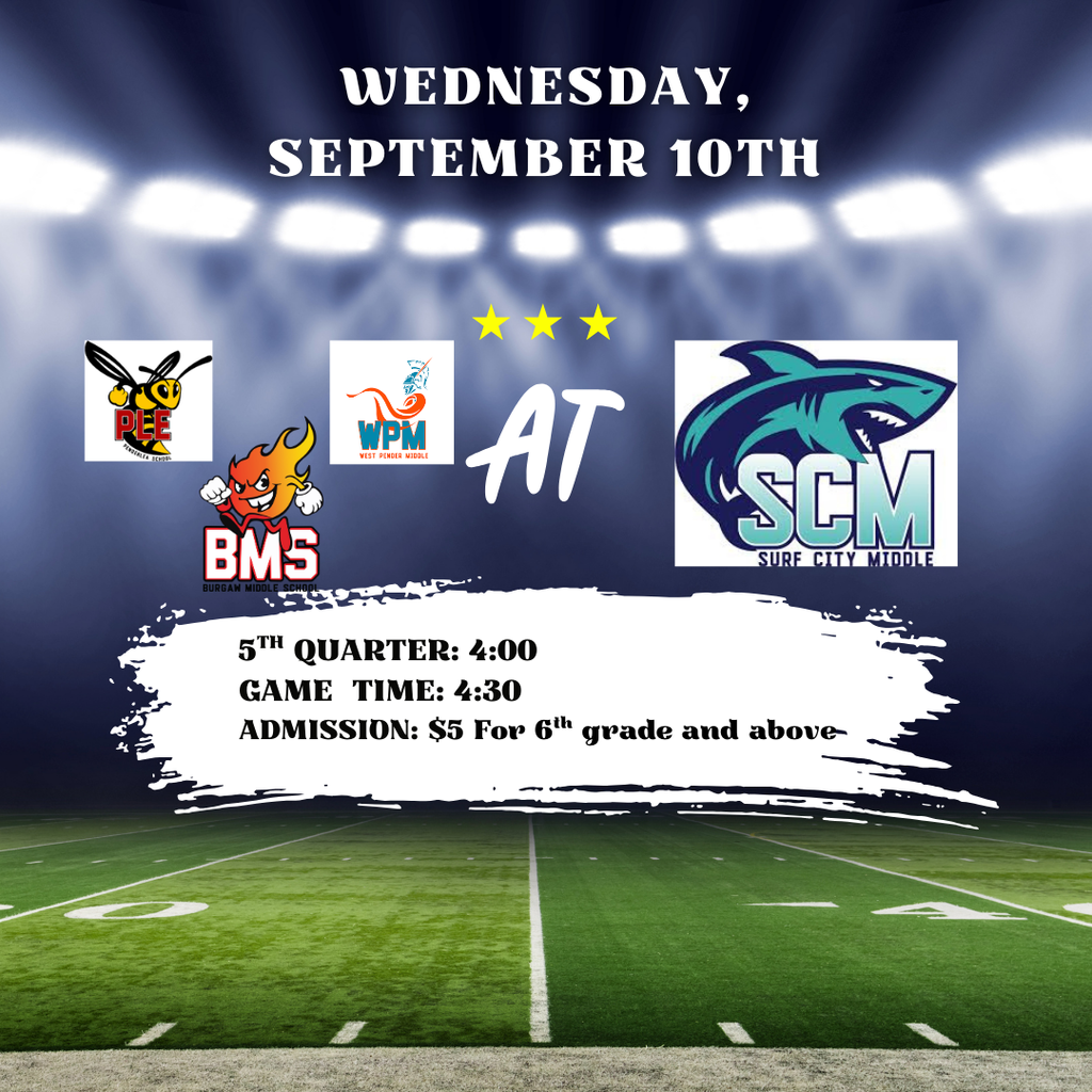 football game flyer