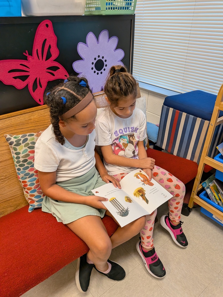 2nd graders buddy reading