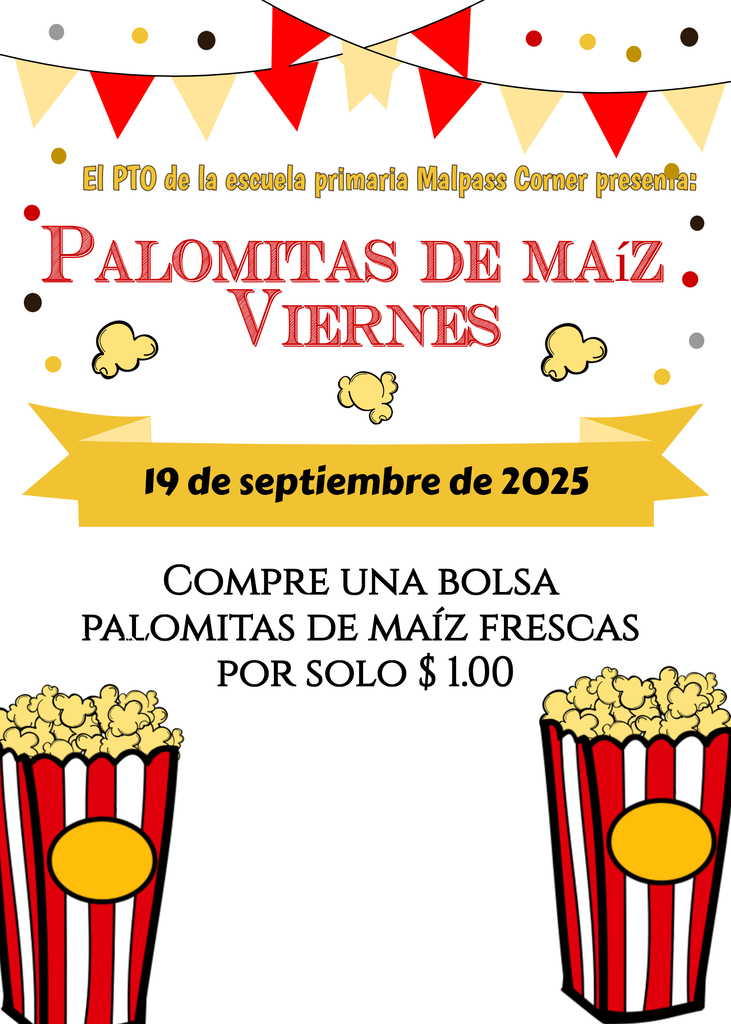 Popcorn Friday Spanish