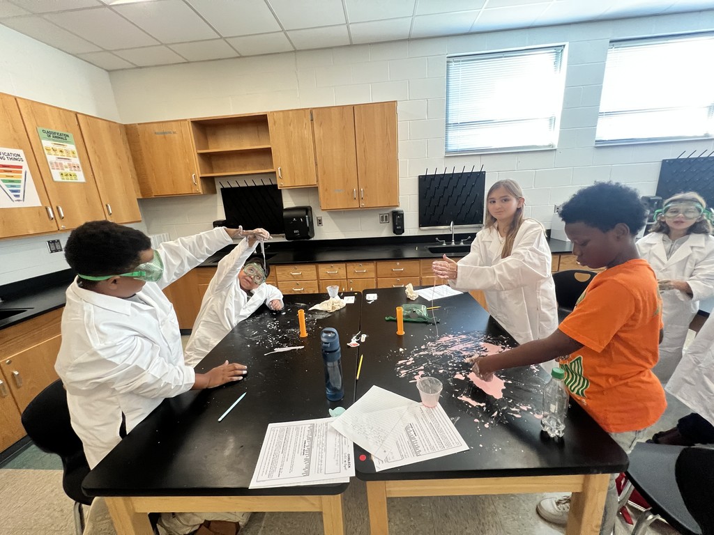 Making oobleck! 