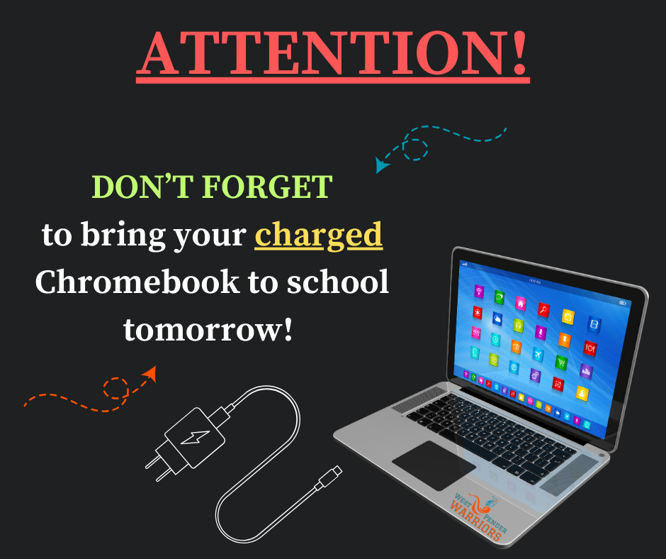 Charge your Chromebook!