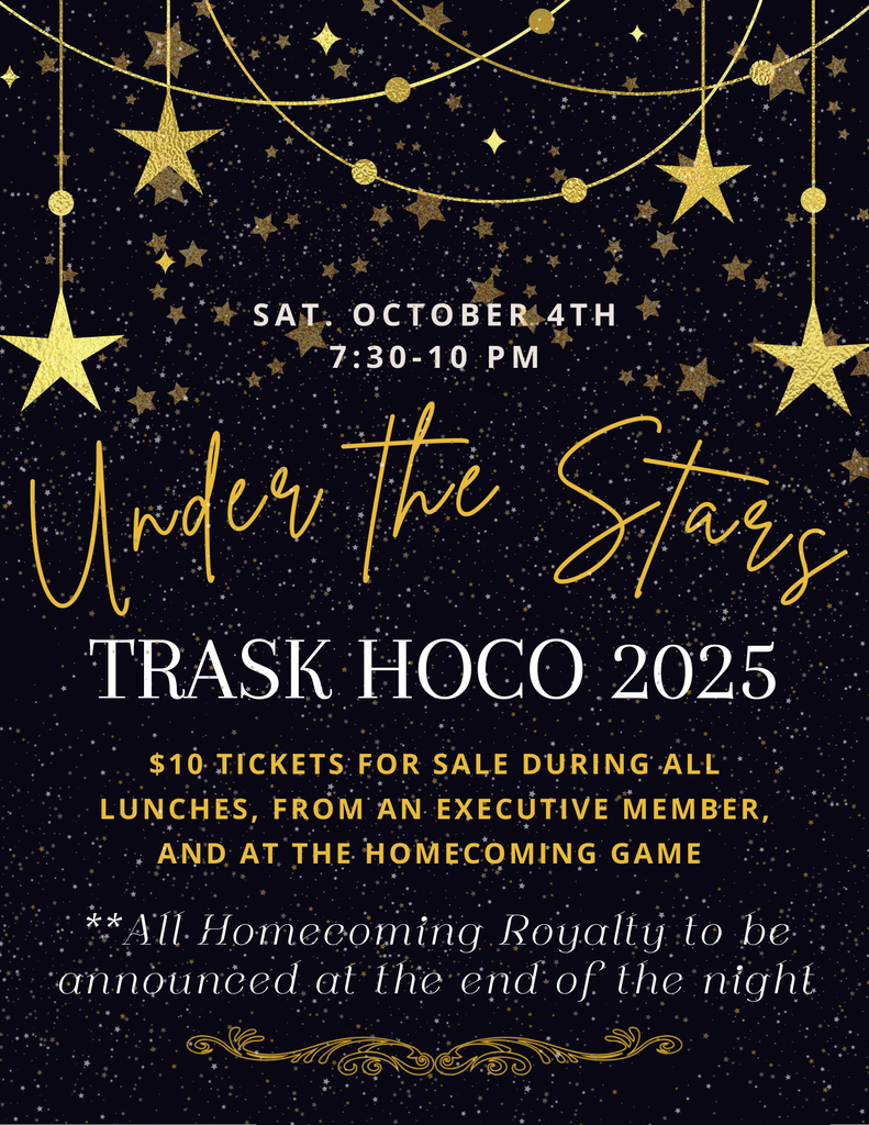 Under the Stars Homecoming Flyer