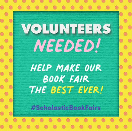 book fair volunteer help needed