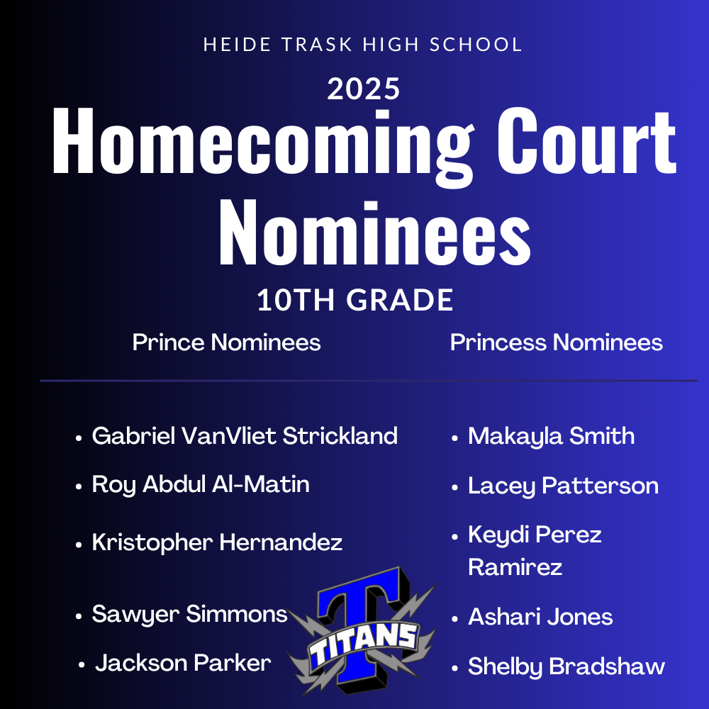 10th grade nominees
