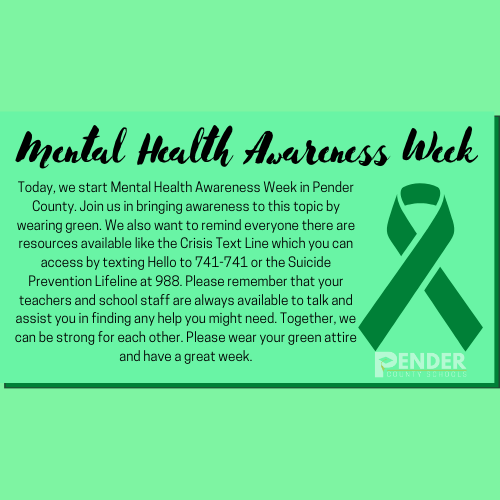 mental health awareness week