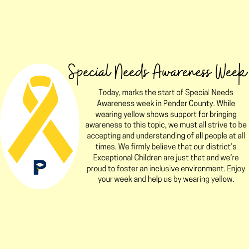 special needs awareness week