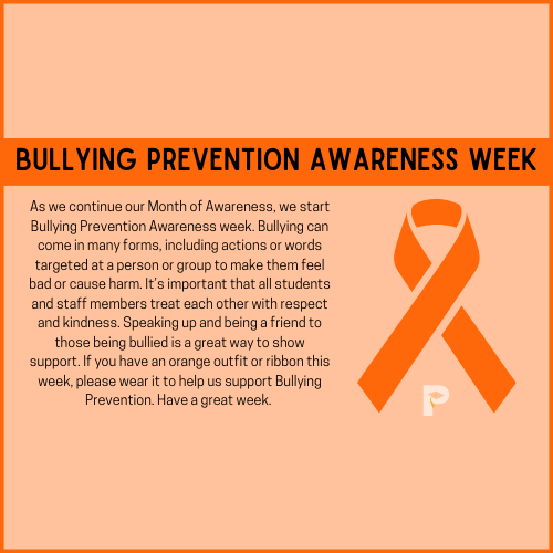 bullying prevention week