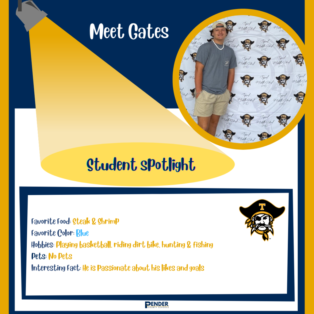 student spotlight gates topsail high