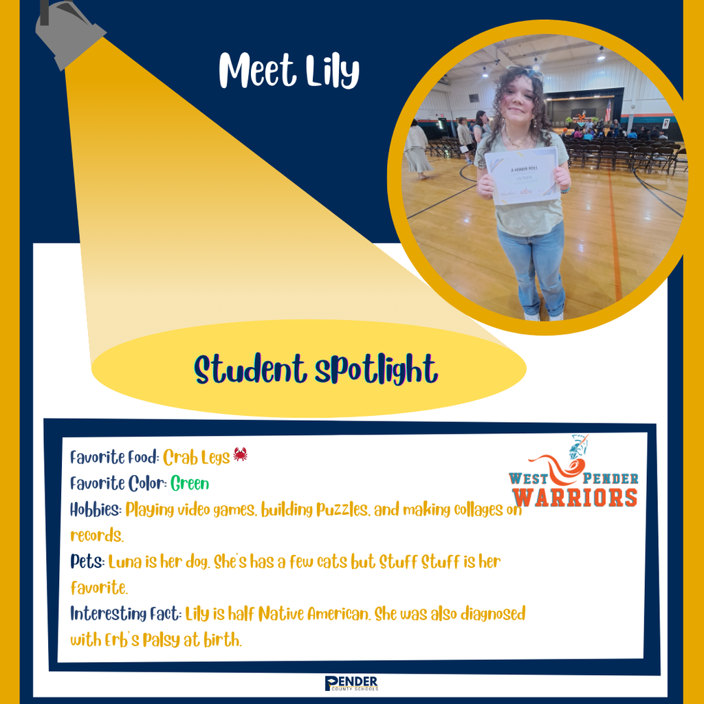 student spotlight lily