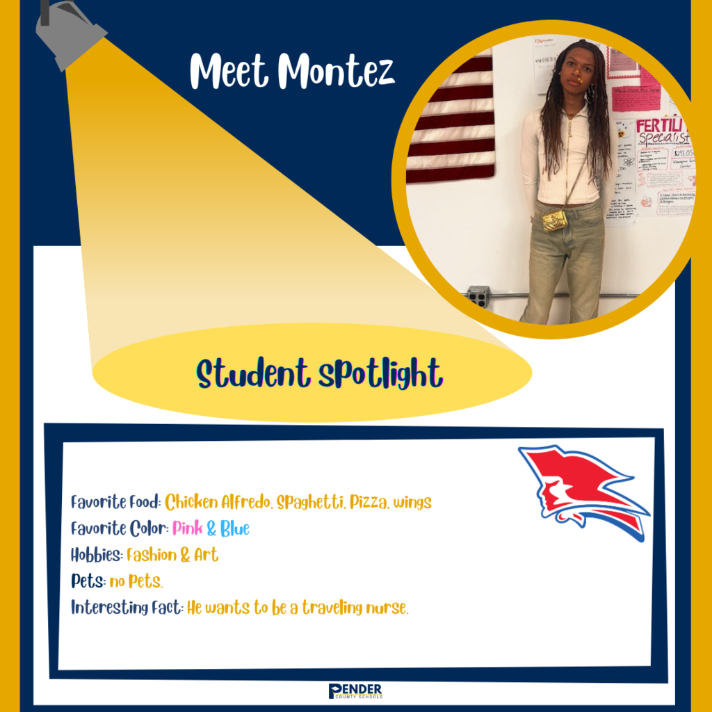 student spotlight montez
