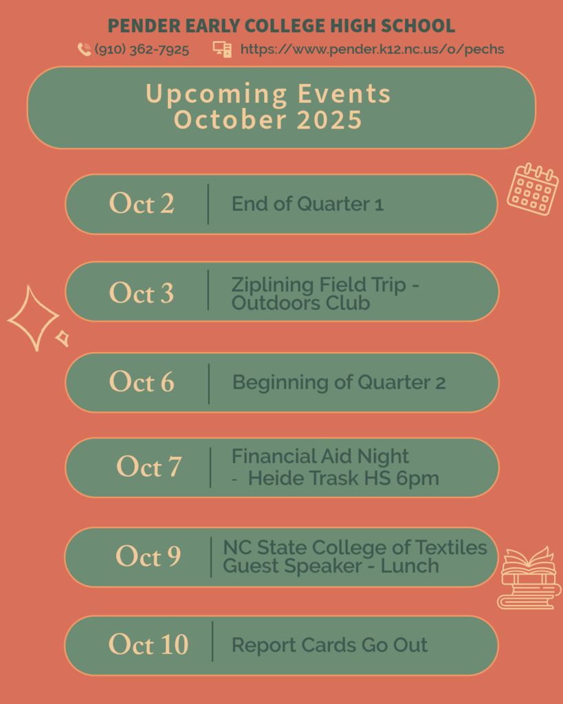 PECHS October Events