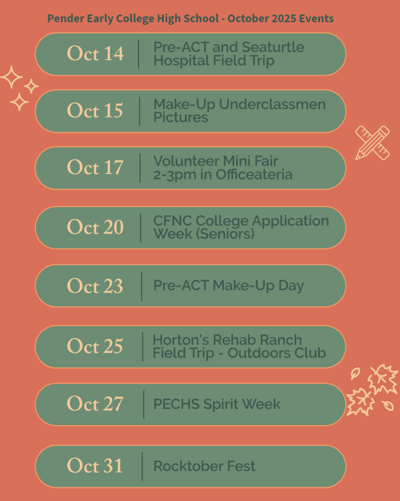 PECHS October Events