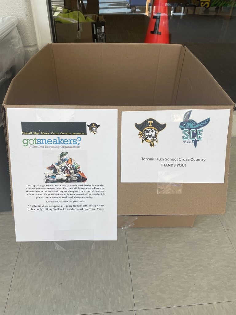 Got sneakers fundraiser box 
