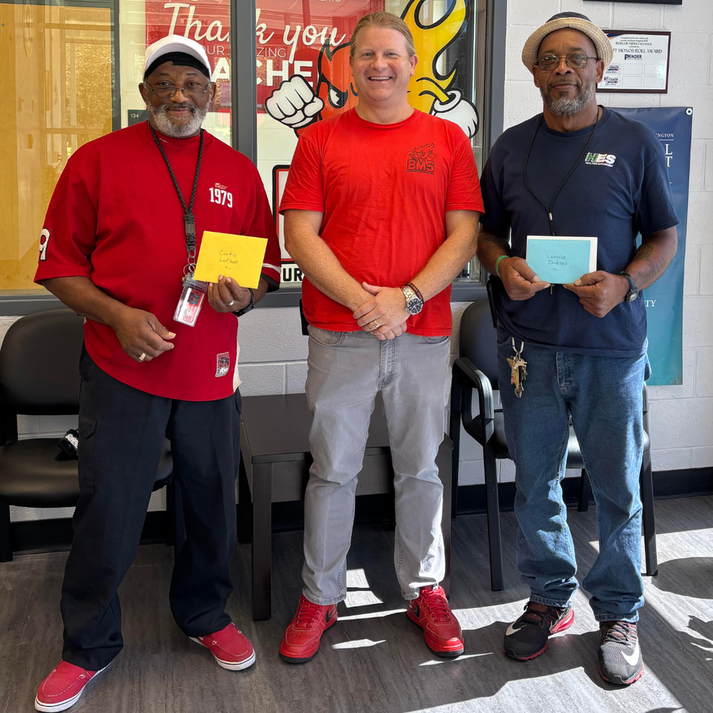 custodians posing with admin