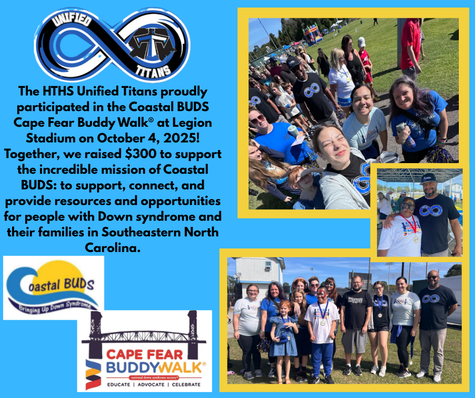 Titans at the Coastal Buds Buddy Walk