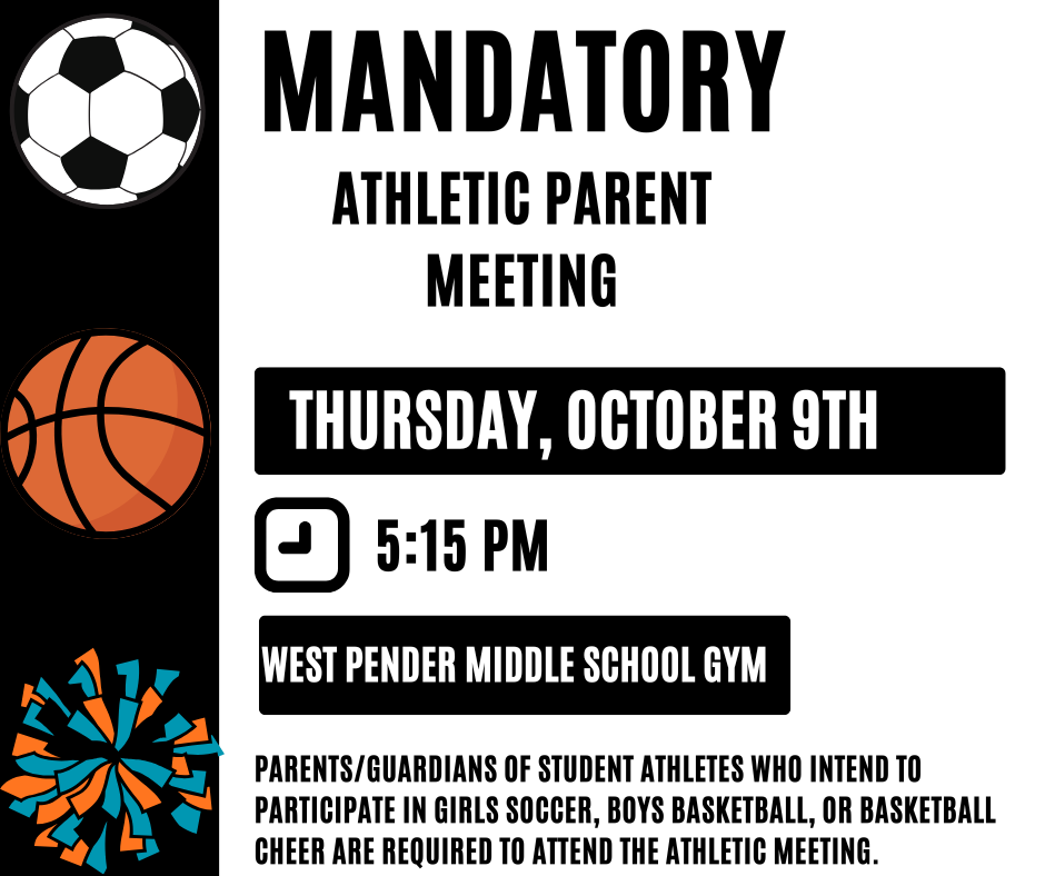 Mandatory athletic parent meeting
