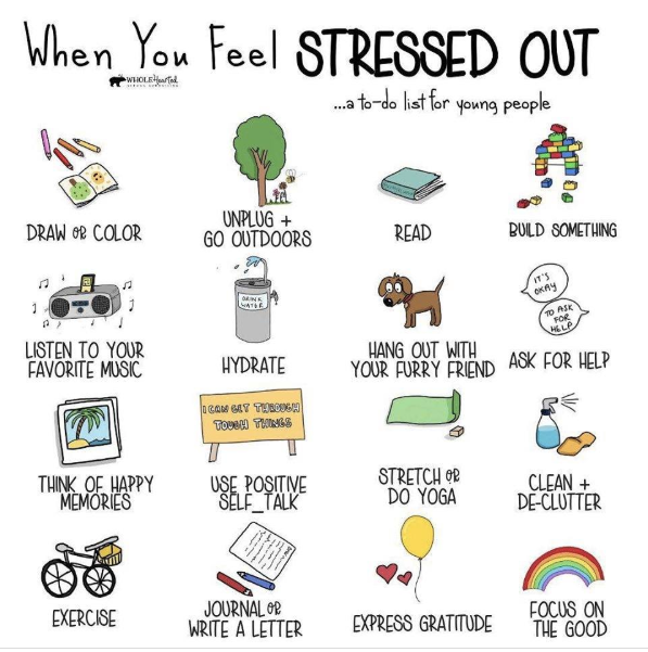 when you feel stressed out 