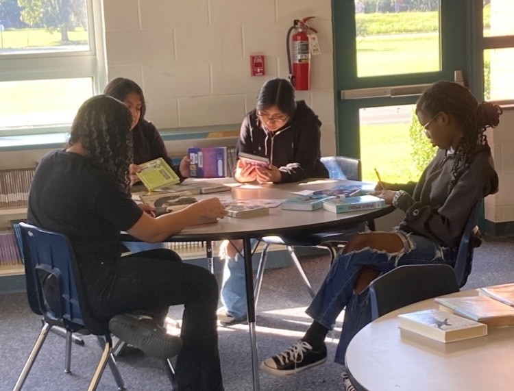 ELA book tasting
