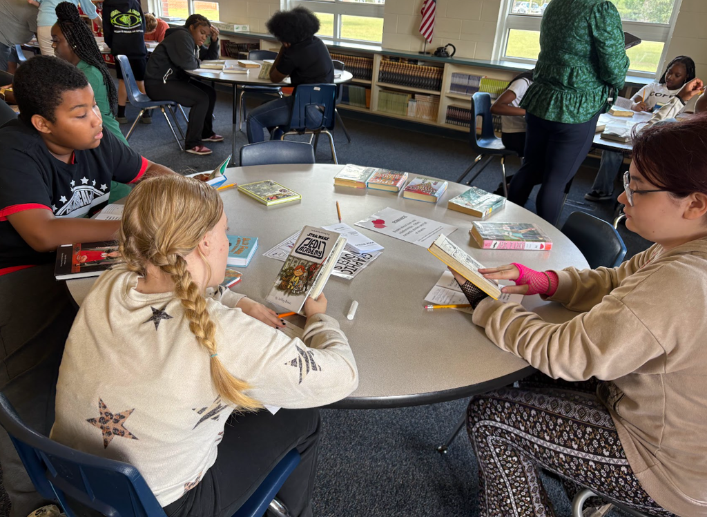 ELA book tasting