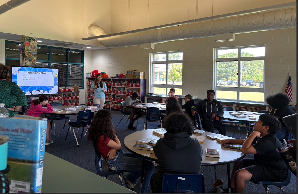 ELA book tasting