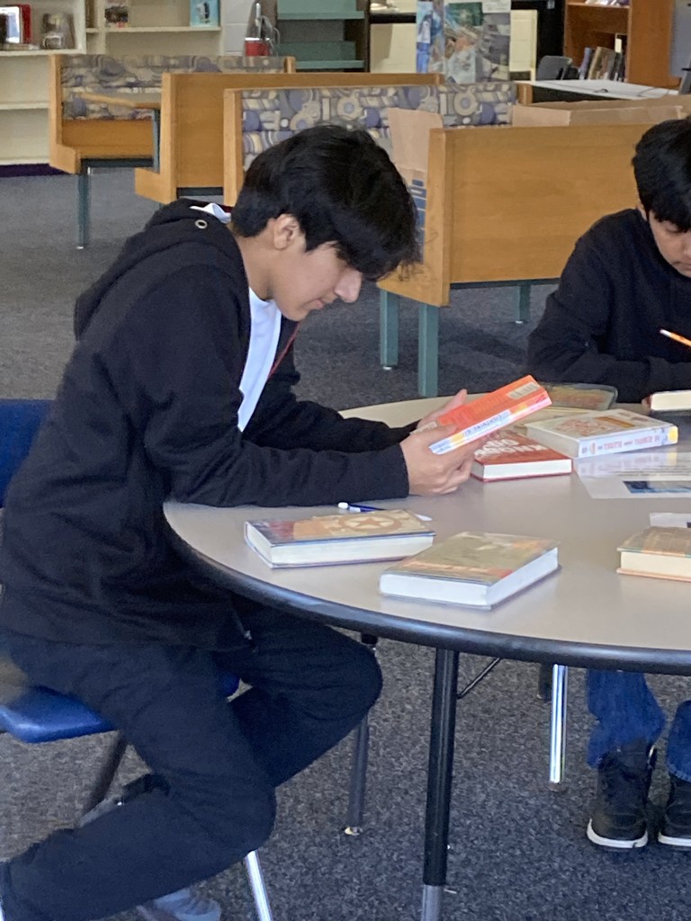 ELA book tasting
