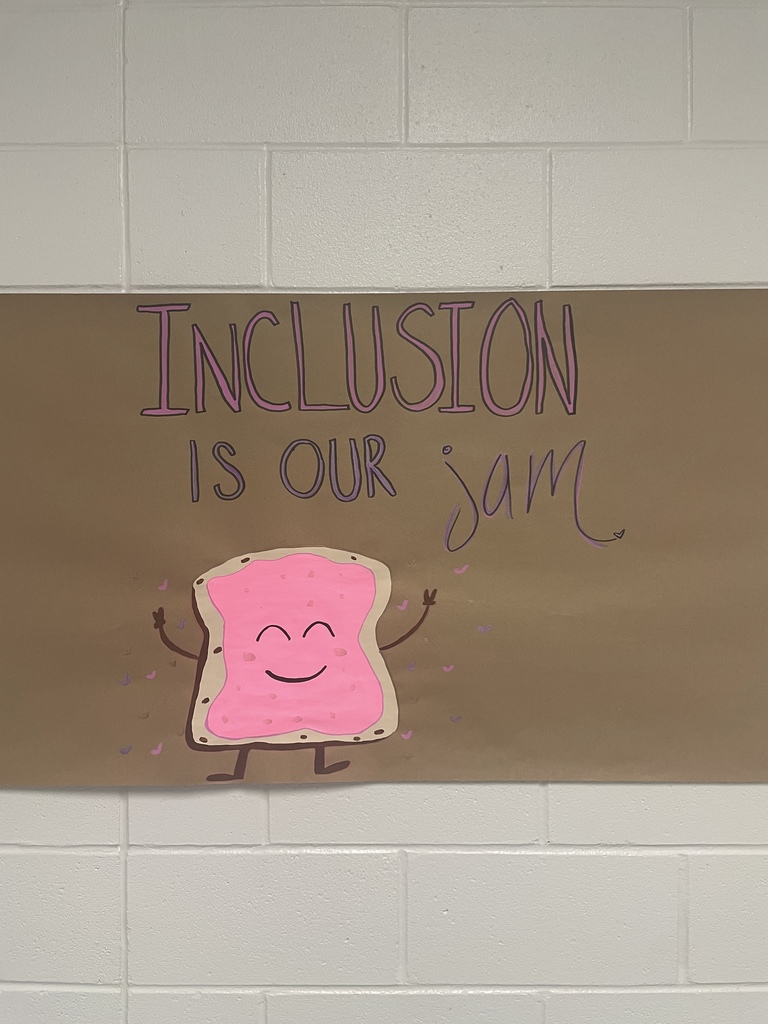 inclusion is our jam sign hanging on the wall