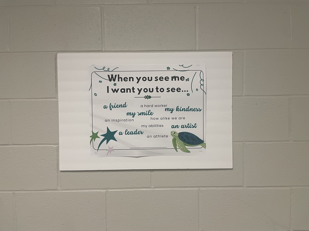 when you see me  sign hanging on the wall