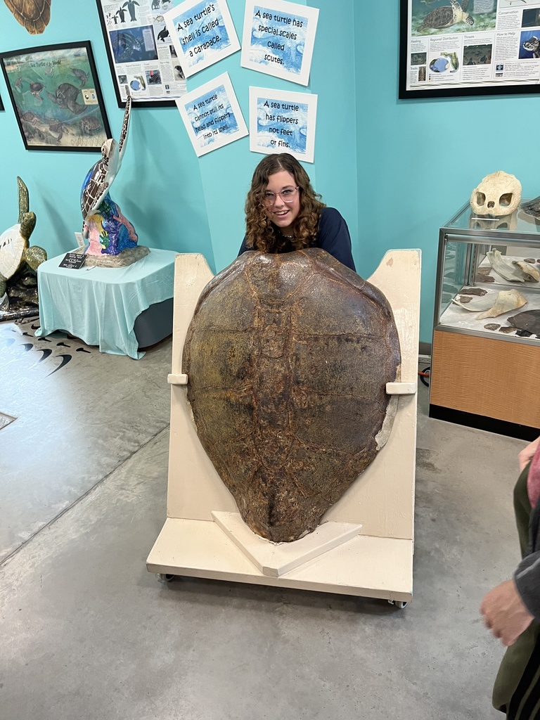 student with carapace