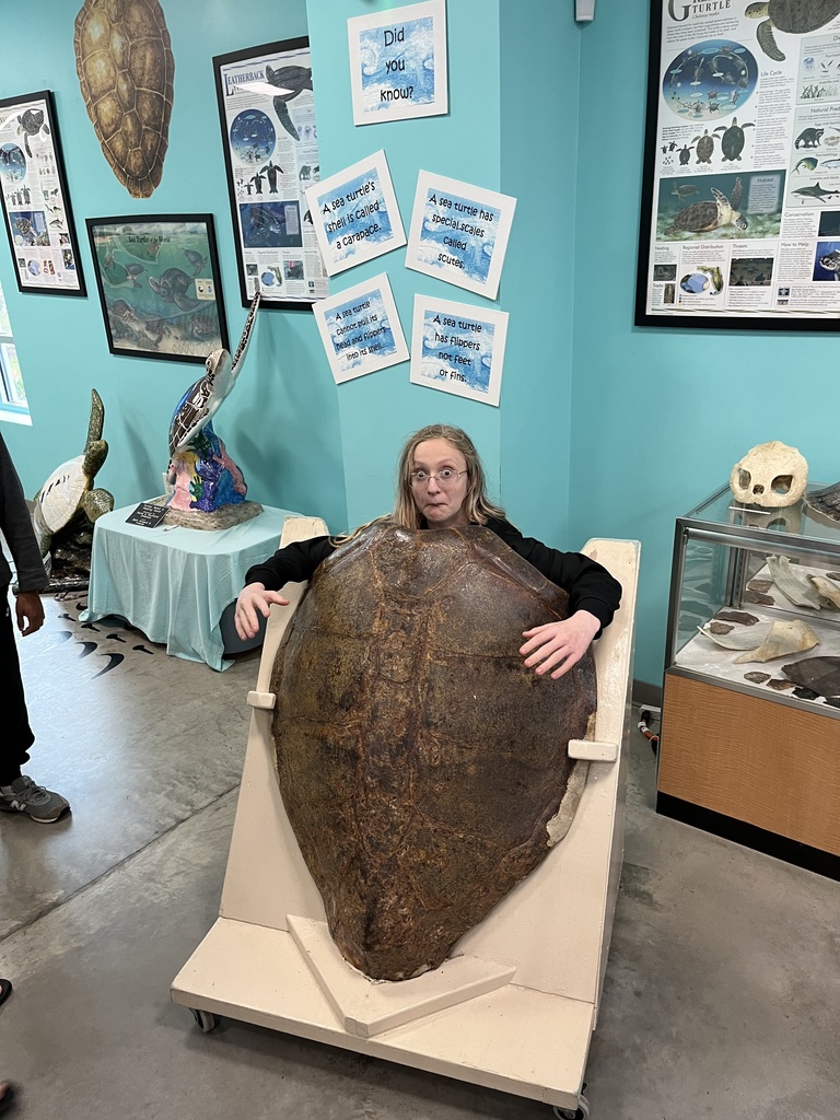 student with carapace