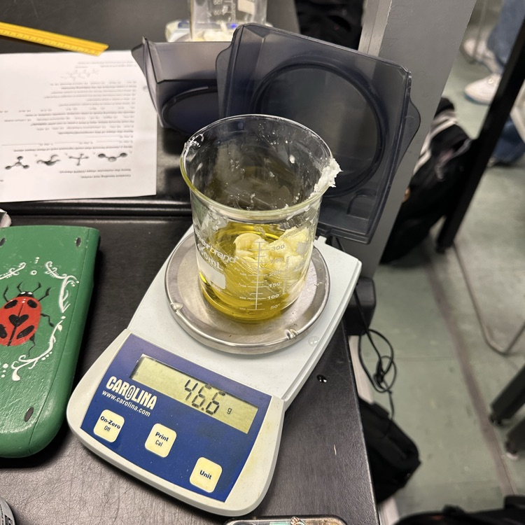 making soap in chemistry