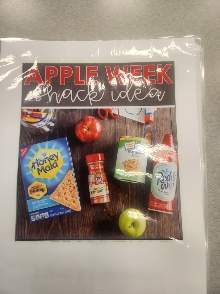apple week snack idea