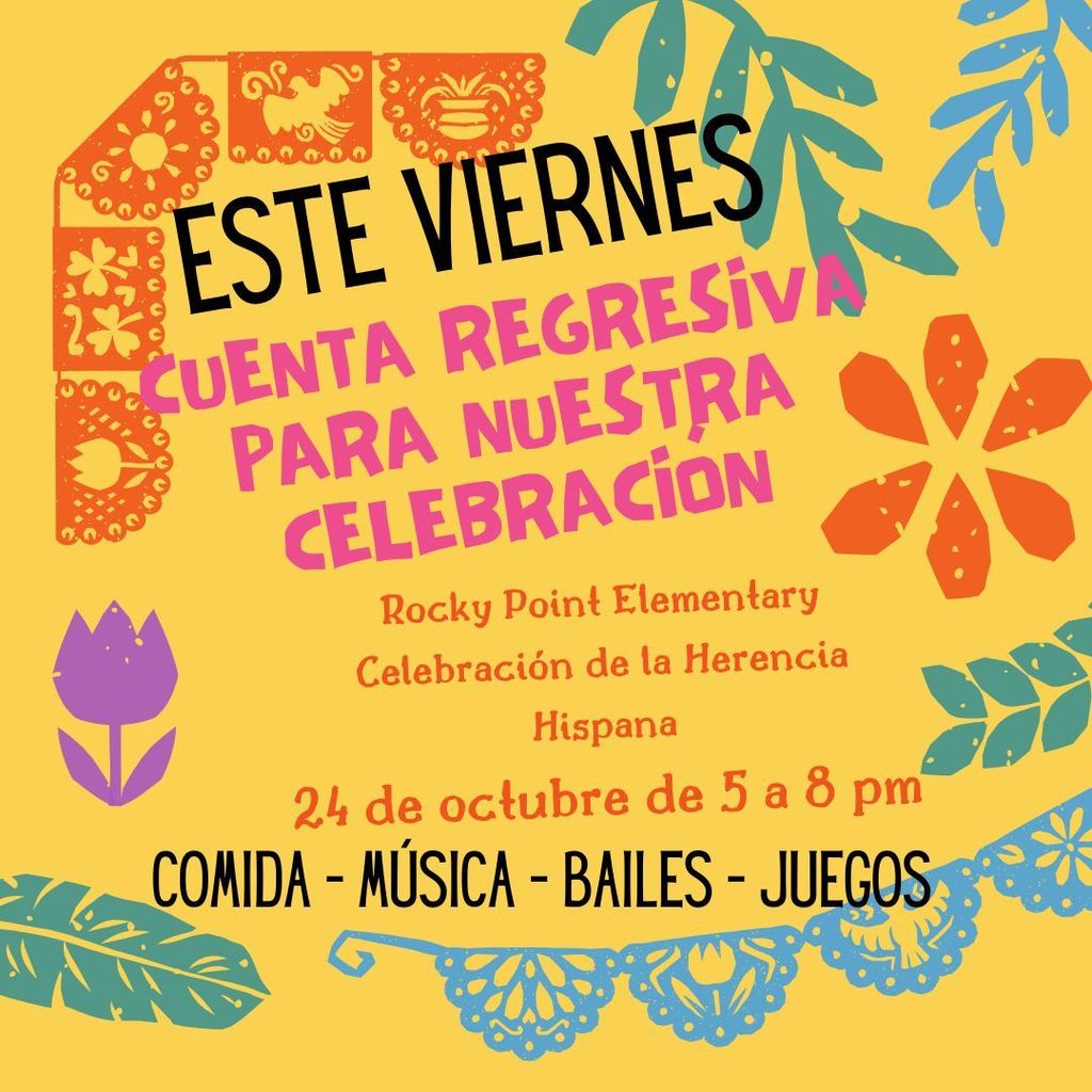 Hispanic Heritage countdown Spanish