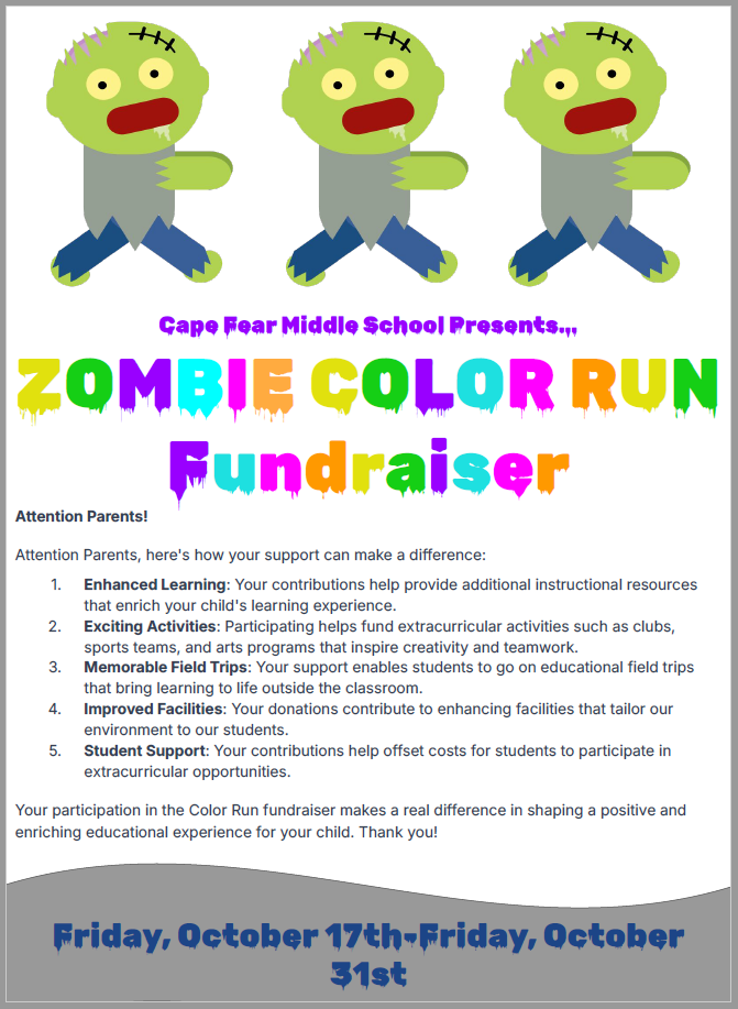 The benefits of the color run fundraiser.
