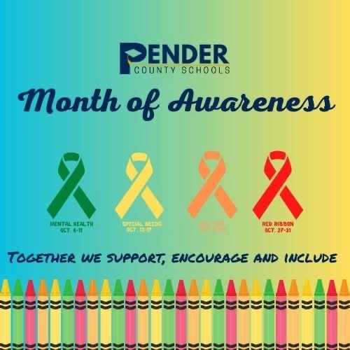 month of awareness schedule for October