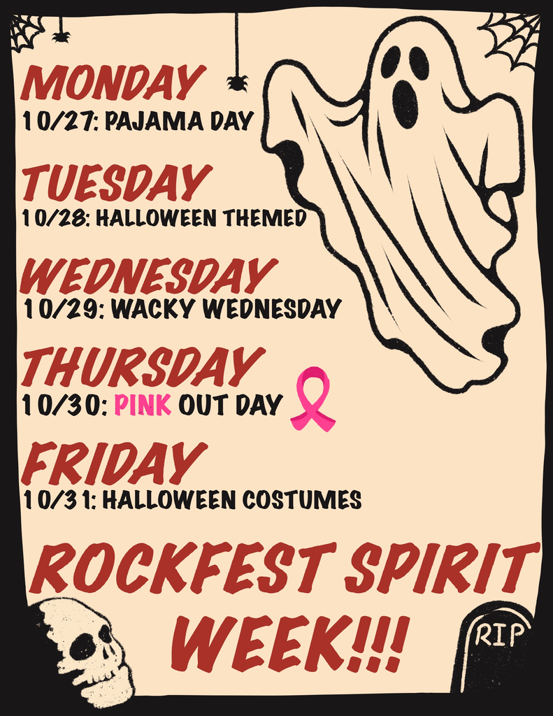 Fall Spirit Week Theme Days