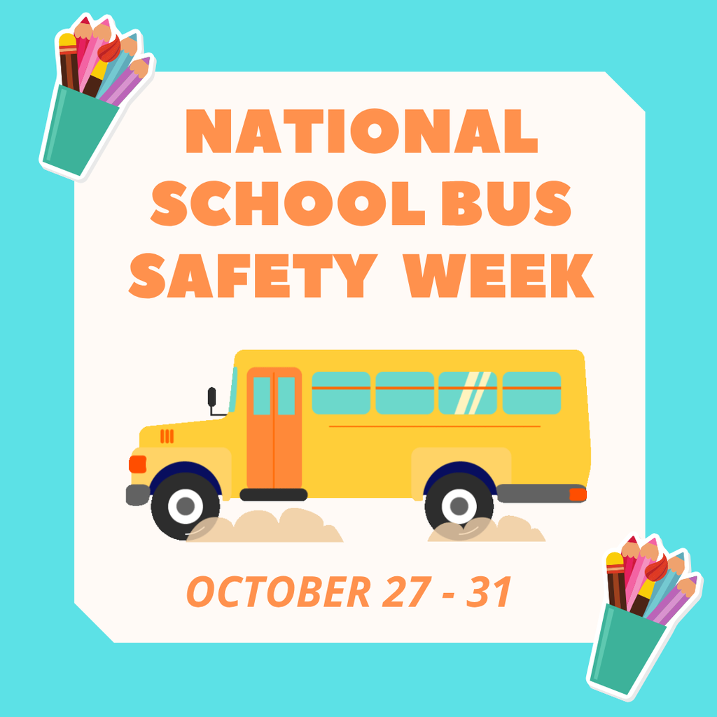 school bus safety week flyer