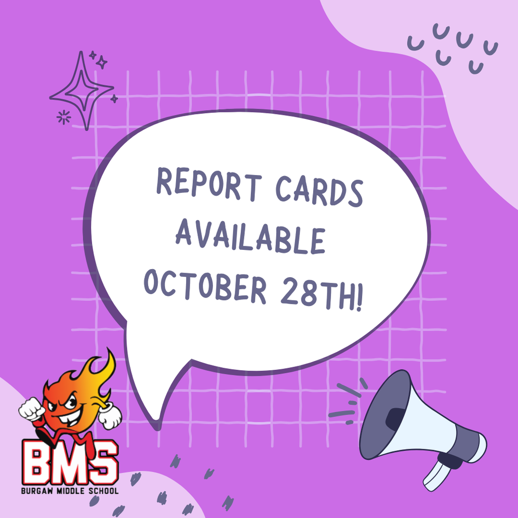 Report Card reminder flyer