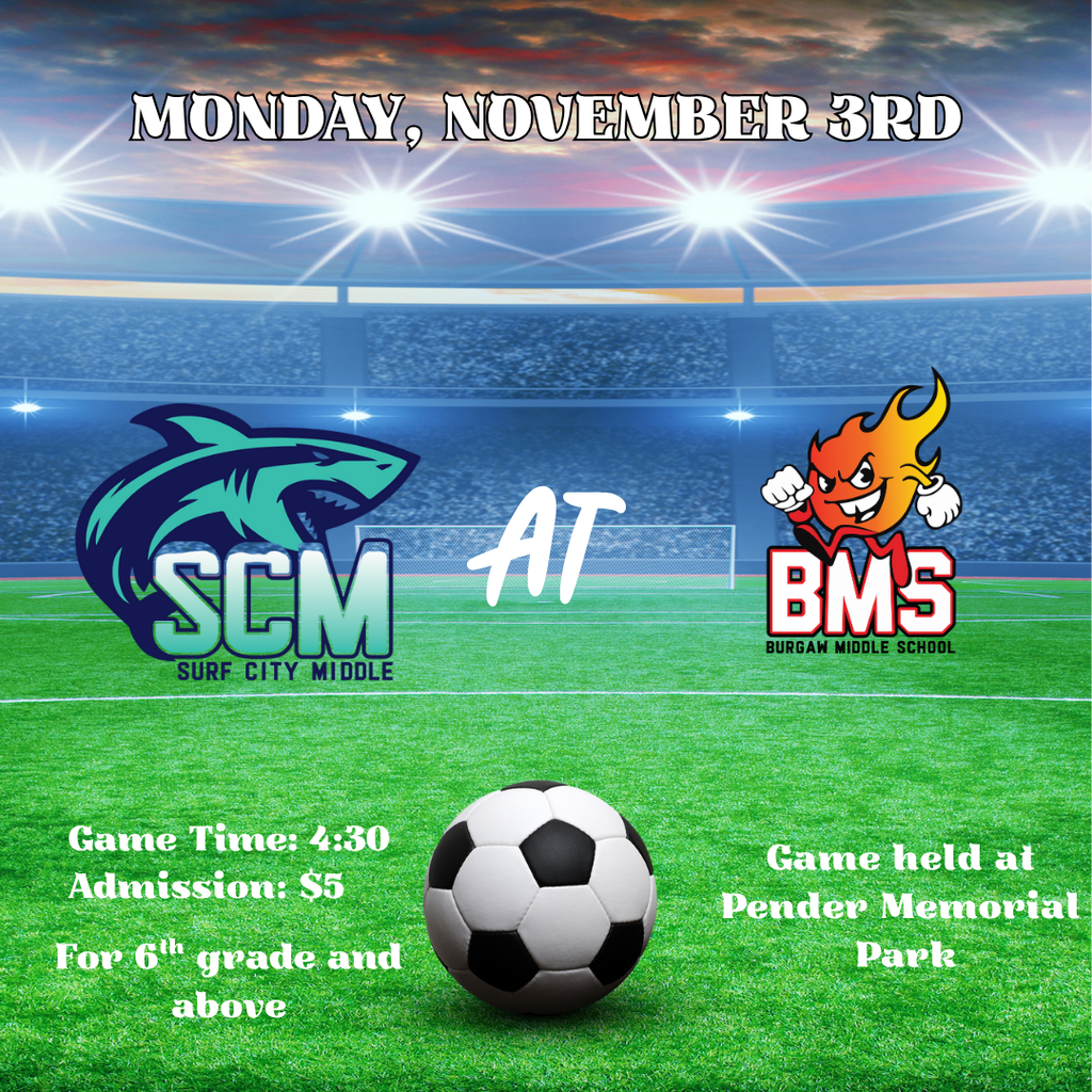 soccer game flyer