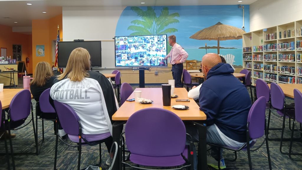 Pictures from Coffee with a Principal.