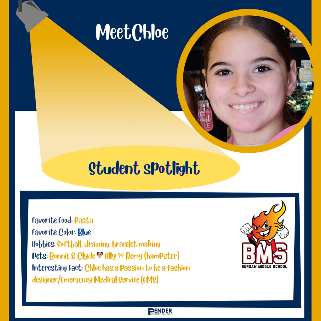 student spotlight chloe bms