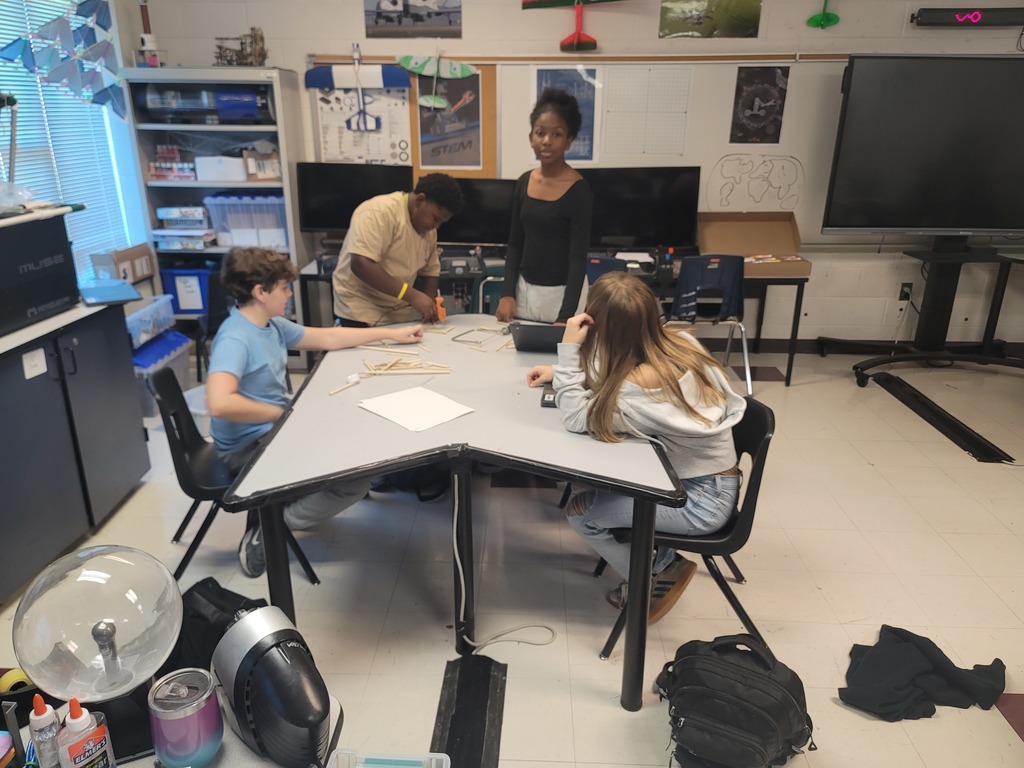 Mr. Odom's STEM classes.