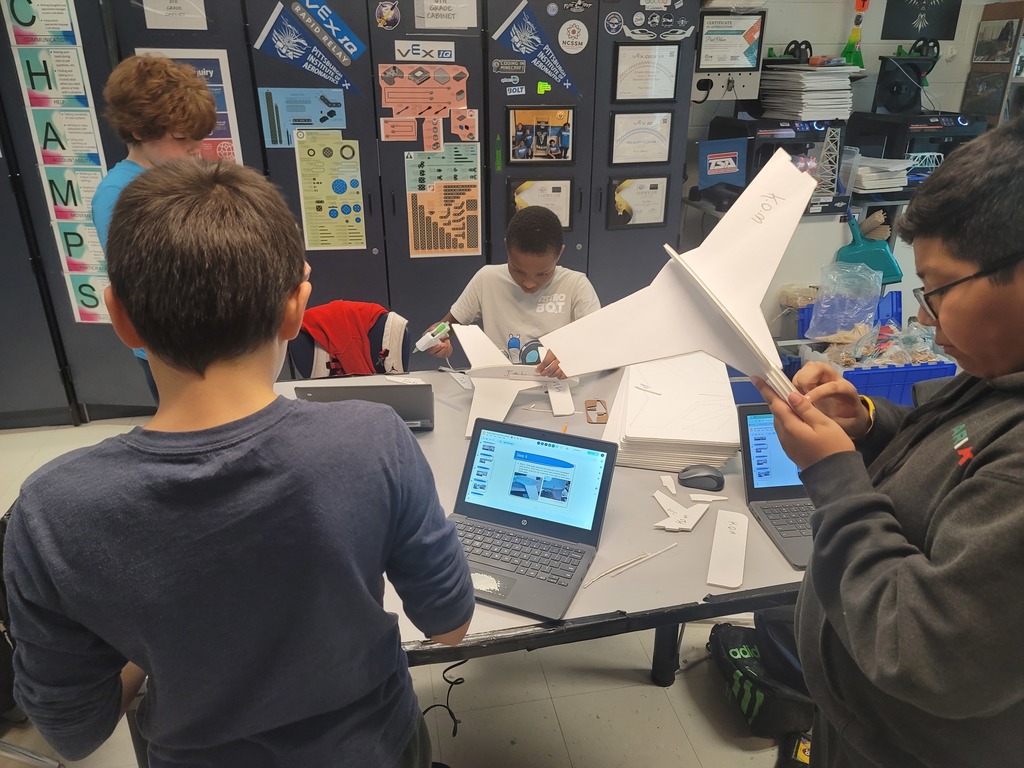 Mr. Odom's STEM classes.